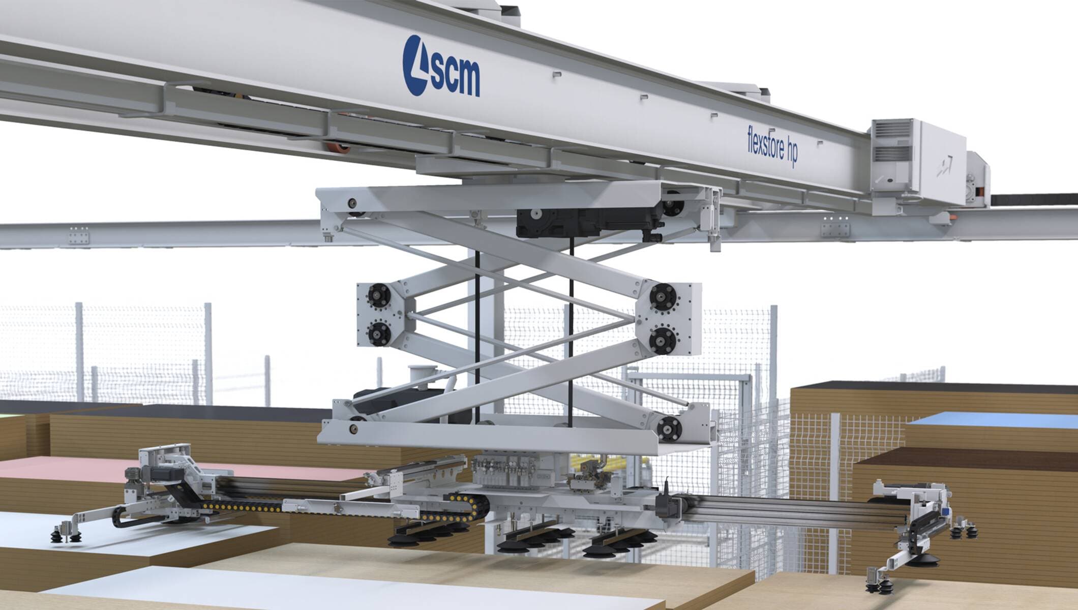 Magasin automatique de panneaux SCM Flexstore HP