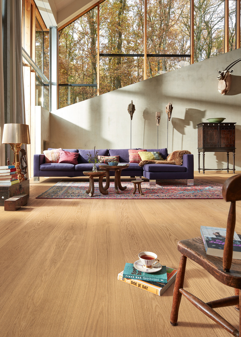 08906 — Lame de parquet contrecollé MEISTER Lindura HD 400 chêne Natural pure oak 3