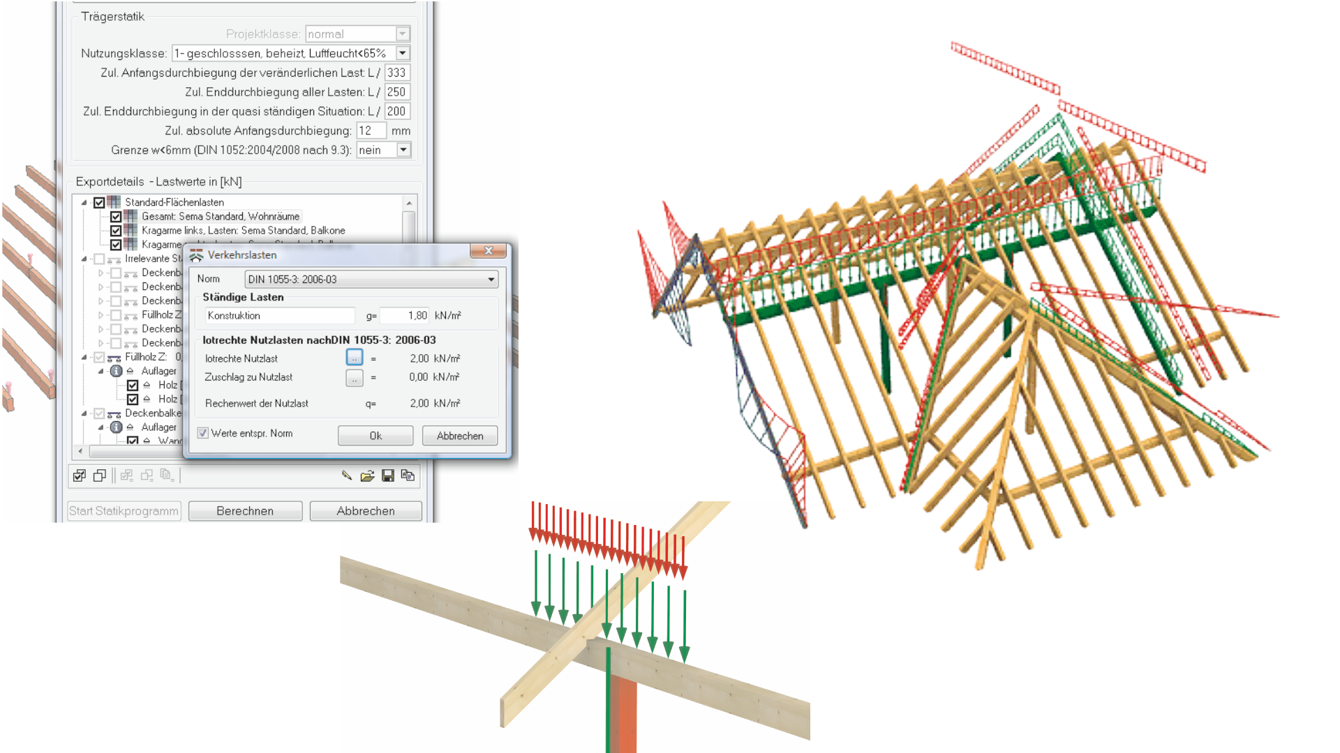 Module SEMA Interface calcul de charge