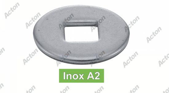 Rondelle pour constructions bois forme v inox A2 - DIN 440 v Acton