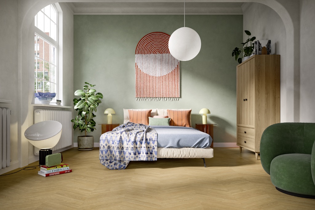 Lame de sol stratifié EGGER Honey Skanderborg Oak 2