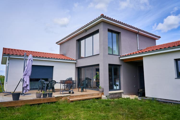 Maison ossature bois à Maringues