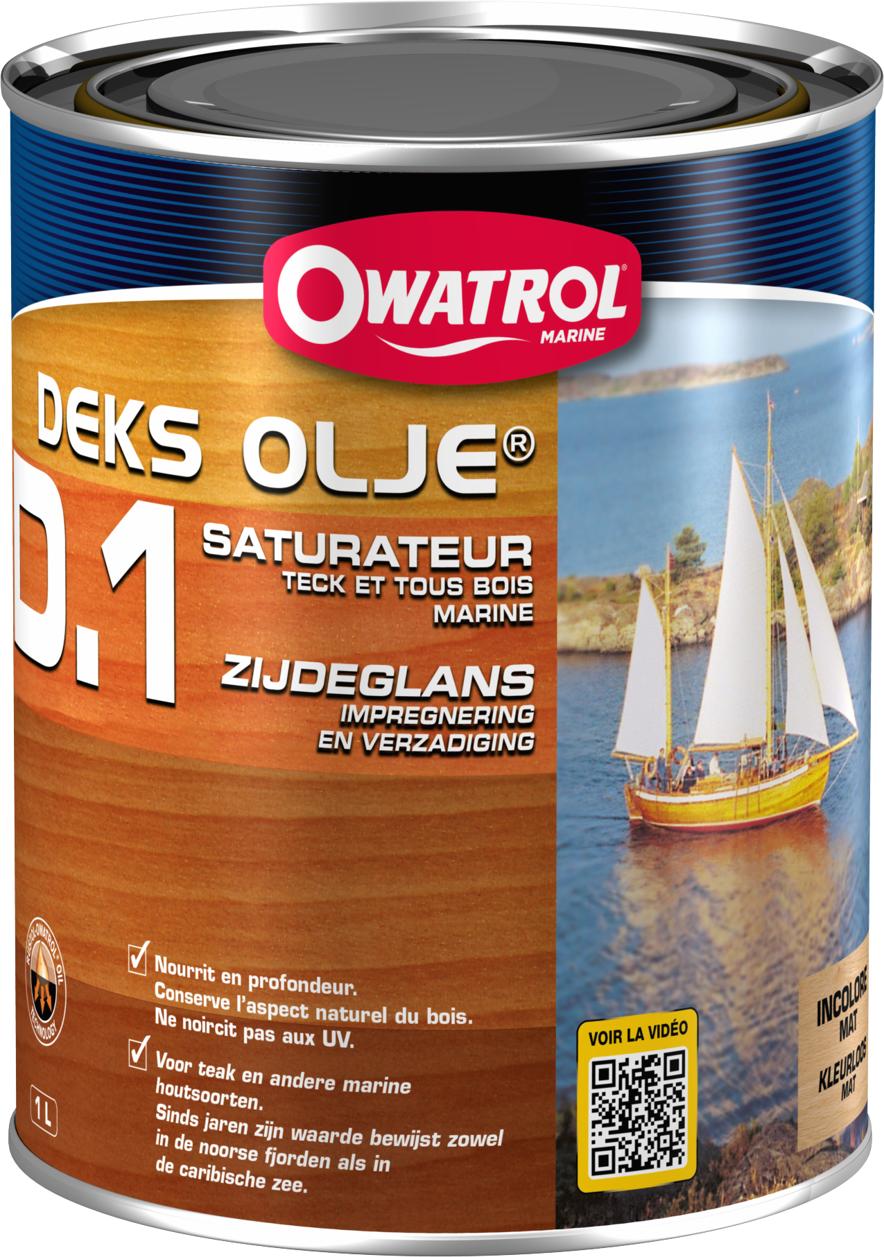 DEKS OLJE D.1 : Saturateur bois exotiques