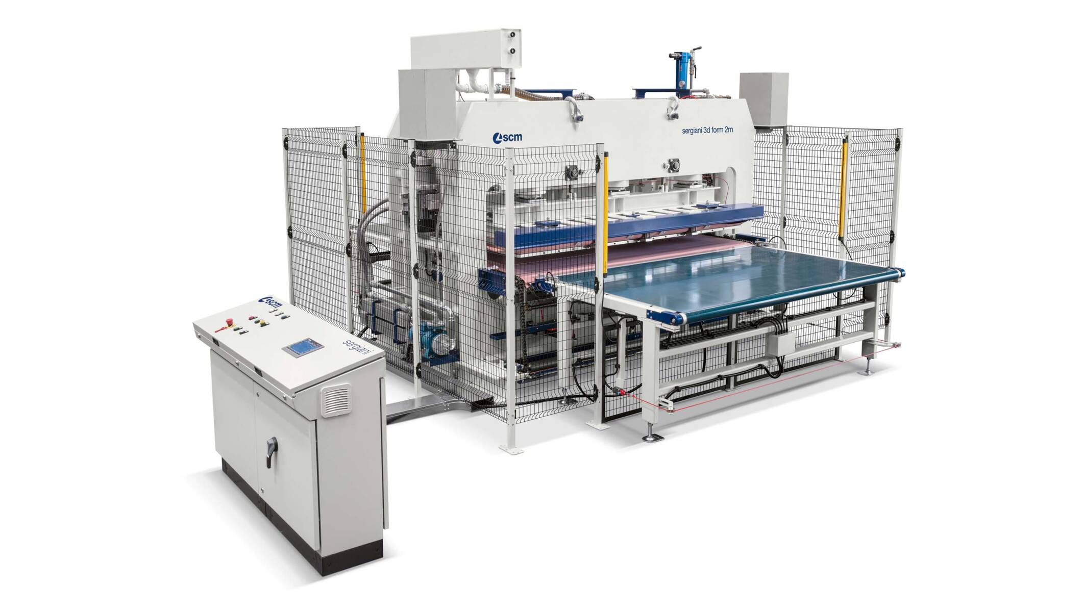 Presse à double membrane 3D SCM sergiani 3d form 2m