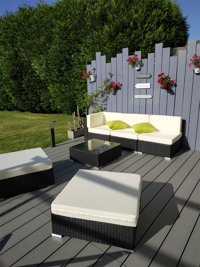 Terrasse Optima Eko Basalte 7