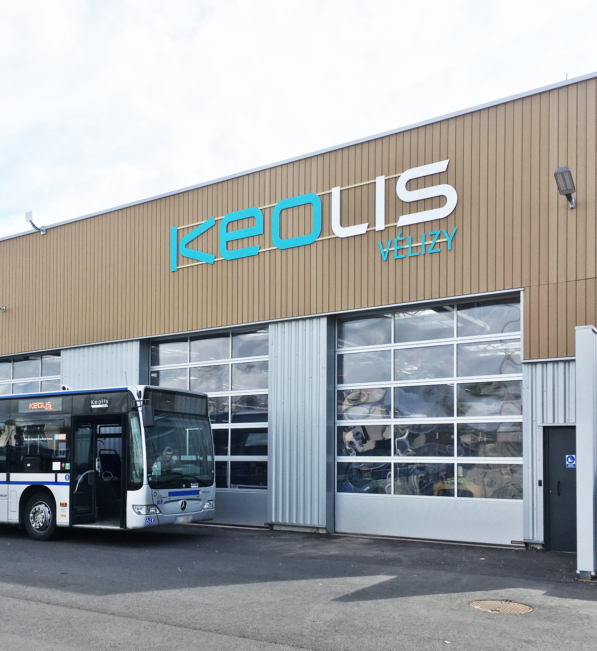 Dépôt de bus de Vélizy
