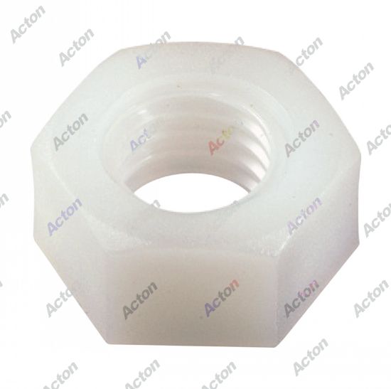 Écrou hexagonal nylon type DIN 934 Acton