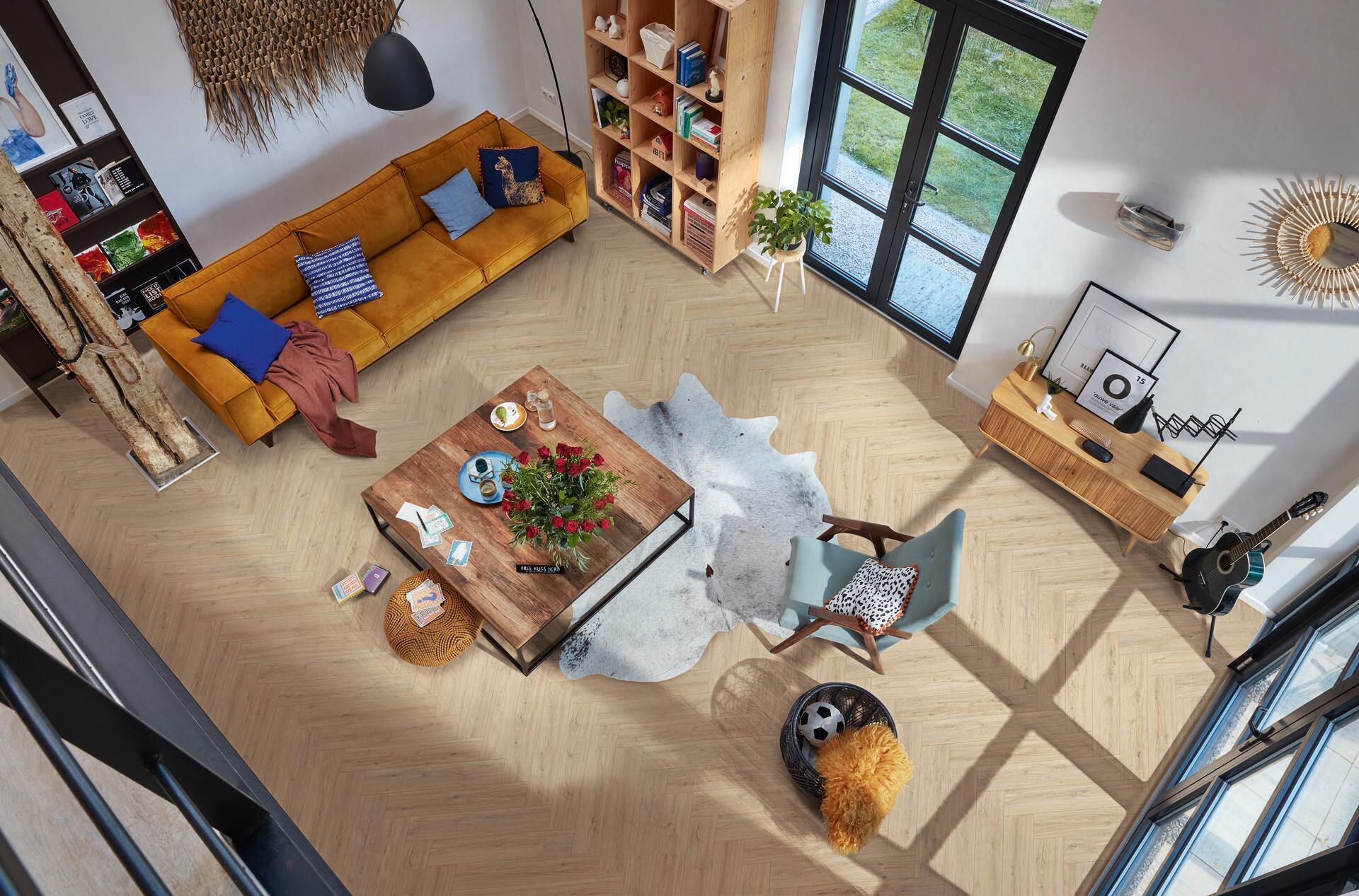 Sol stratifié Meister LS 350 Sand cliff oak 07122