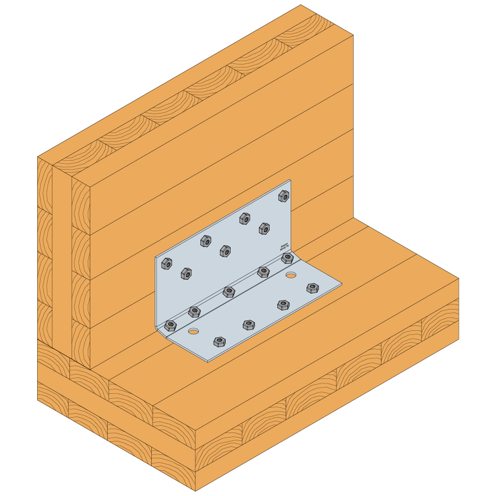 AB255SSH Equerre structurelle pour CLT 3