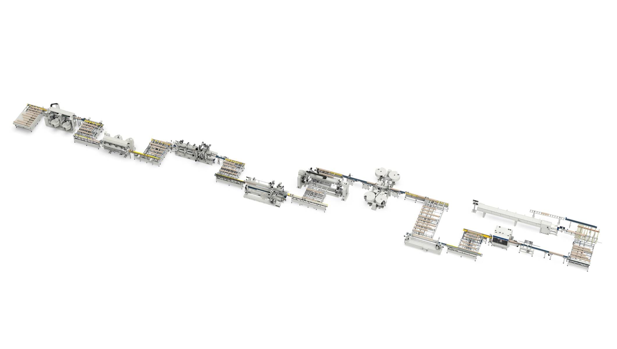 Ligne de menuiserie intégrée SCM System