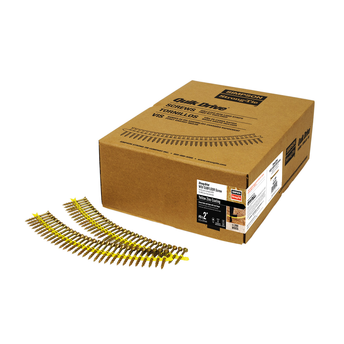 WSV Vis pour panneaux bois