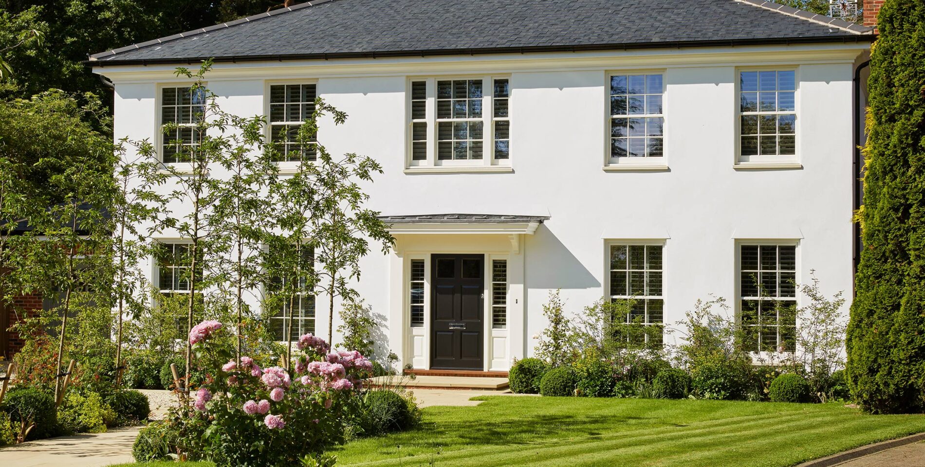 Une maison classique géorgienne rénovée avec Accoya