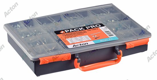 Coffret Vis autoperçantes TH + rond epdm + + embouts acier zingué 2
