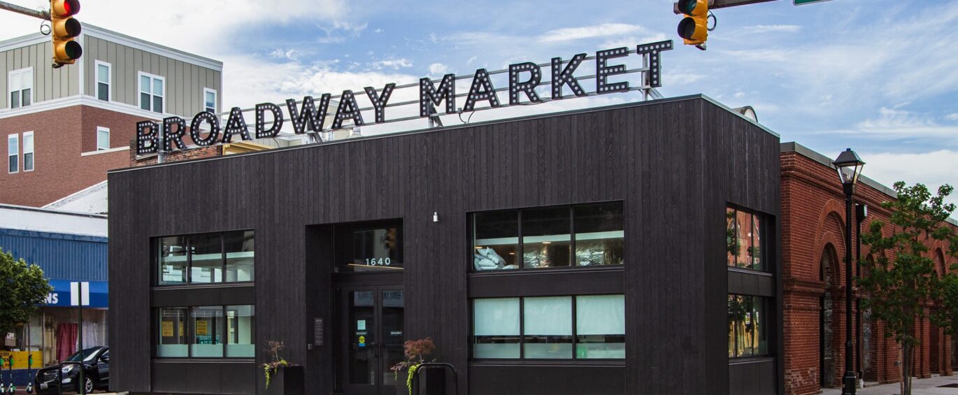 Rénovation du marché Broadway à Baltimore