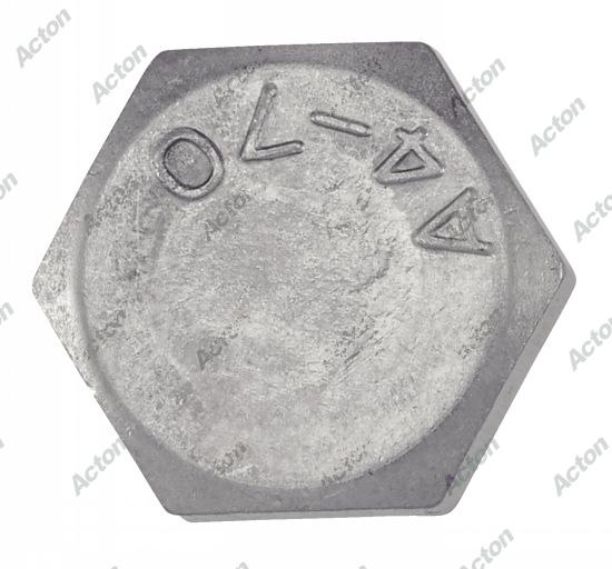 Vis à métaux tête hexagonale filetage total DIN 933 inox A4 Acton 3