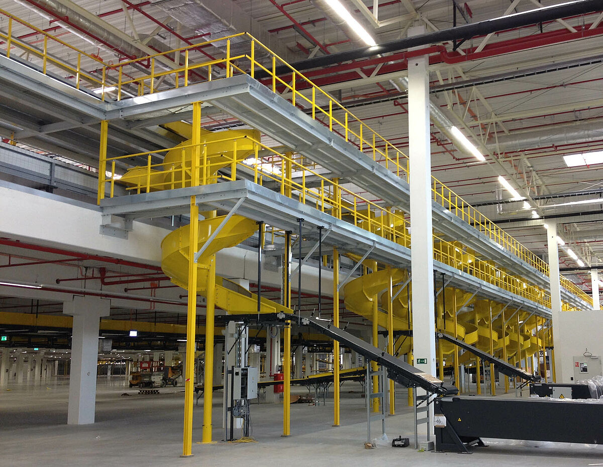 Mezzanine de stockage OHRA en acier laminé à chaud 4