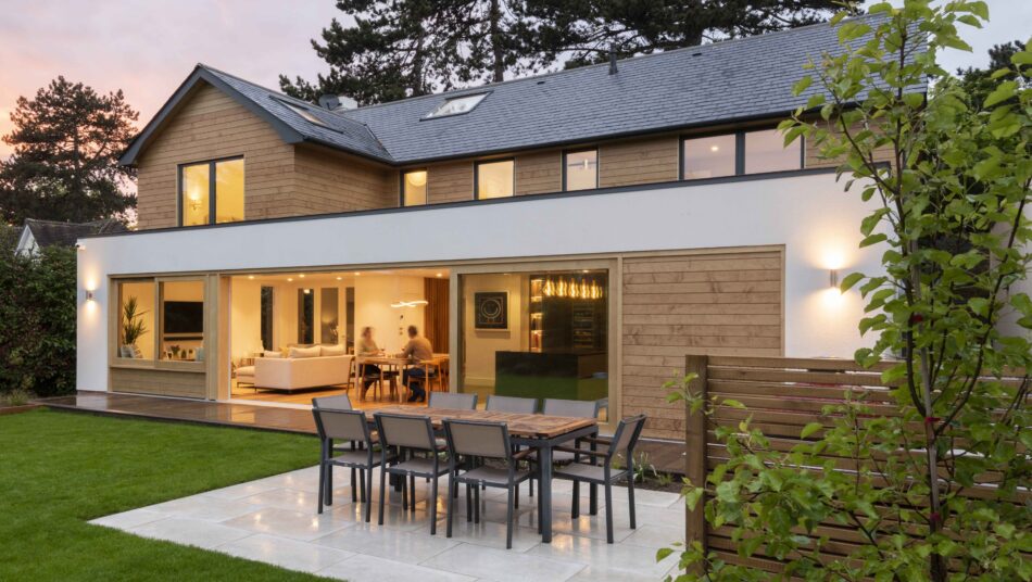 Rénovation totale d'une maison avec l'Accoya