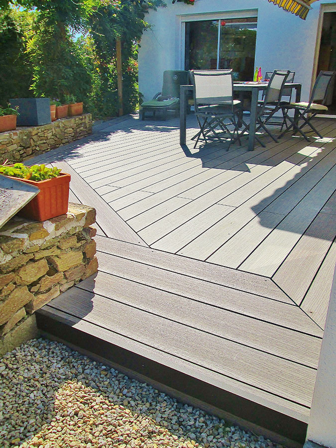 Terrasse Optima Plus Basalte 108