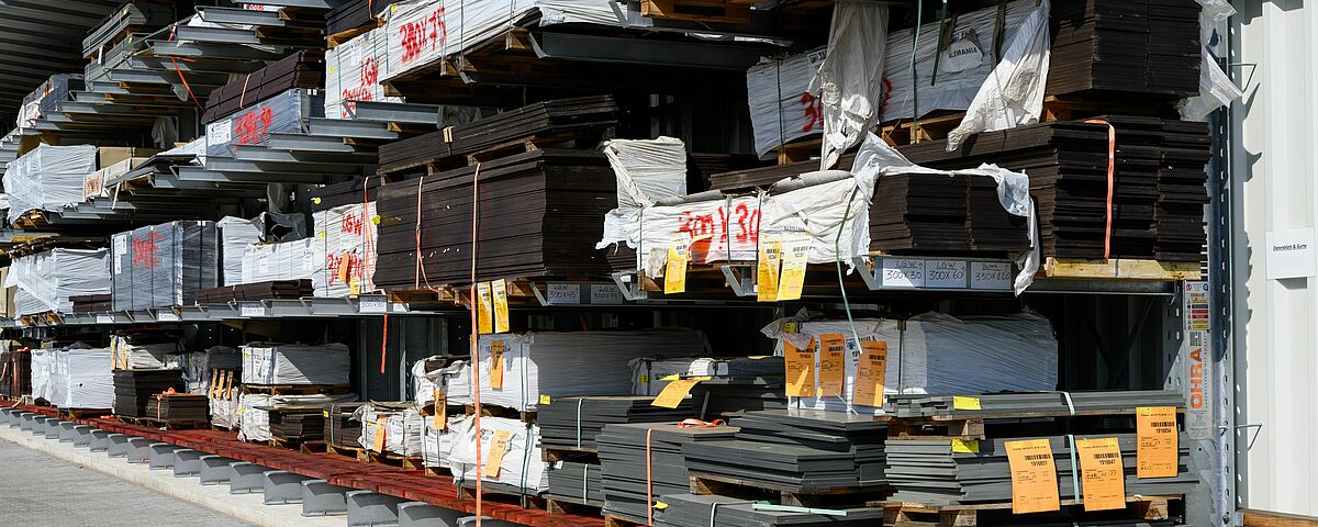 Rayonnage cantilever OHRA pour charges lourdes 5