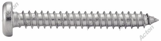 Vis à tôle tête cylindrique inviolable -snake eyes-inox A2 - type 2