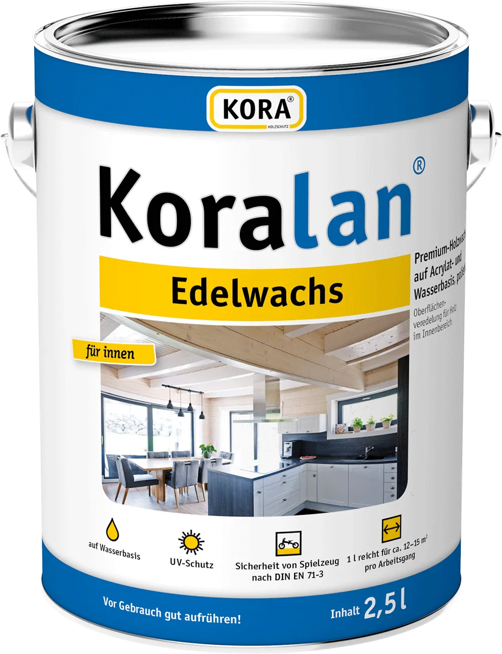 Cire bois d'intérieur Koralan Edelwachs