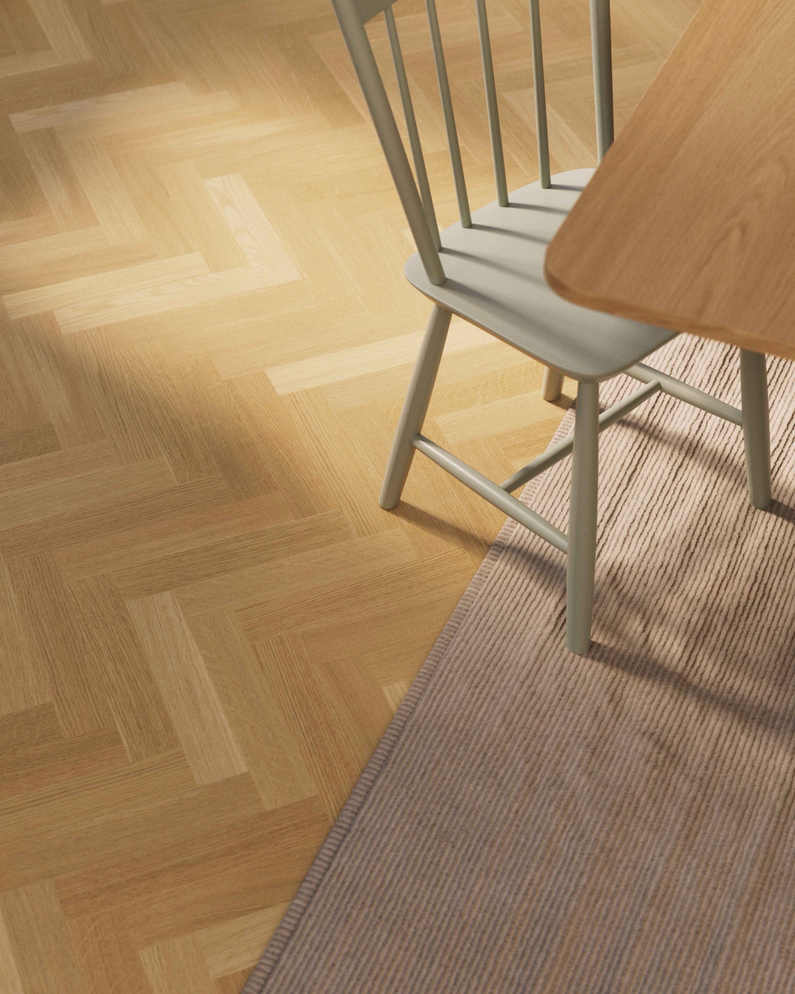 Parquet bâton rompu Bjelin Woodura Stockholm chêne Natural classique 3