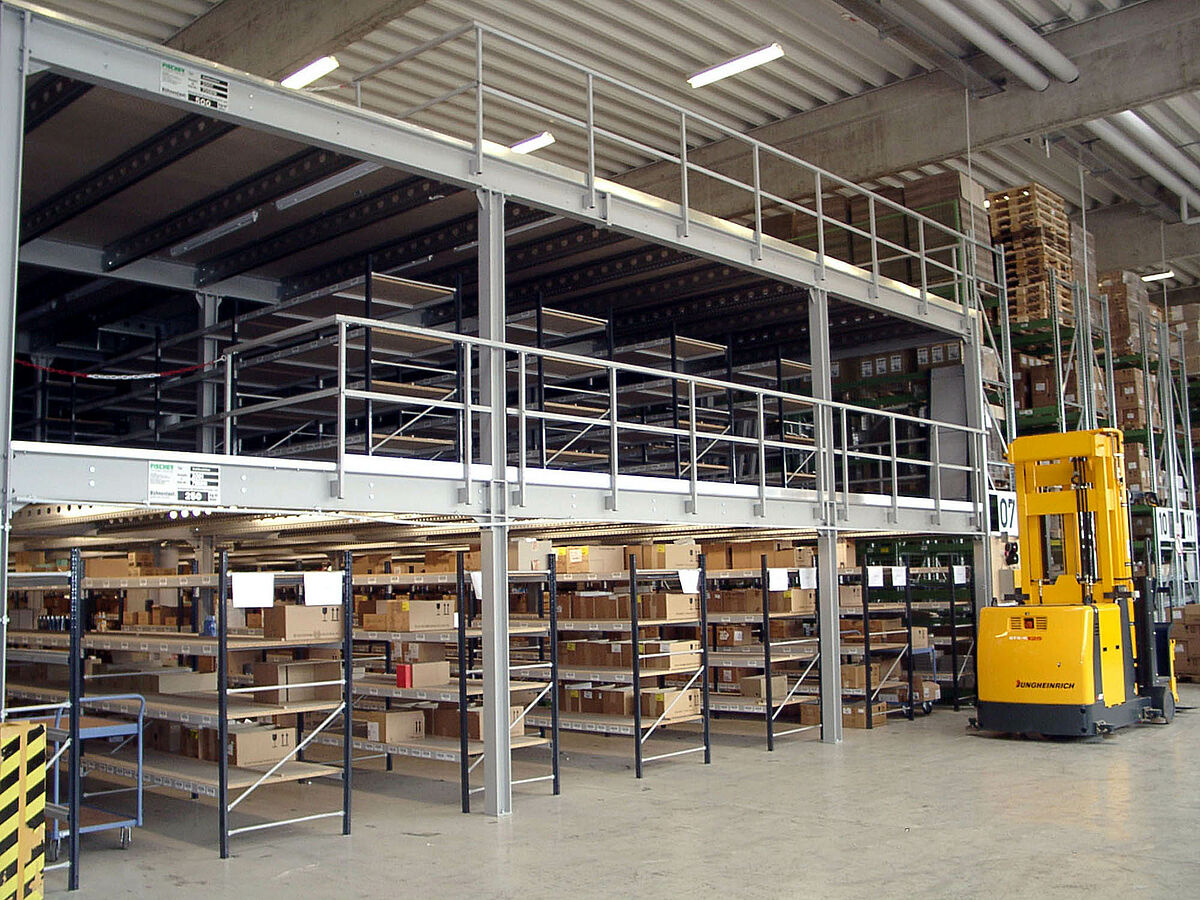 Mezzanine de stockage OHRA en acier laminé à chaud 5