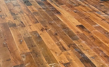 Parquet massif chêne Chêne de l'Est Vrai vieux bois