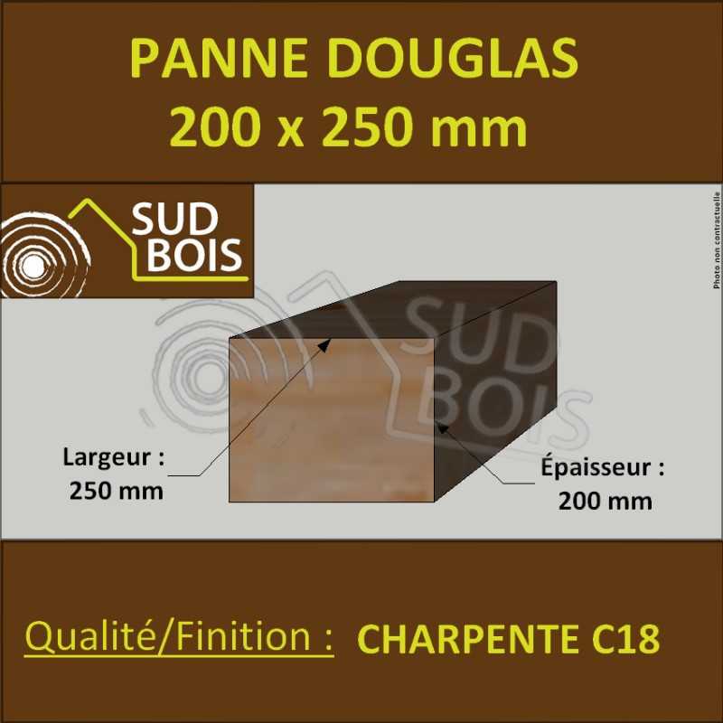 Panne / Poutre 200x250 Douglas