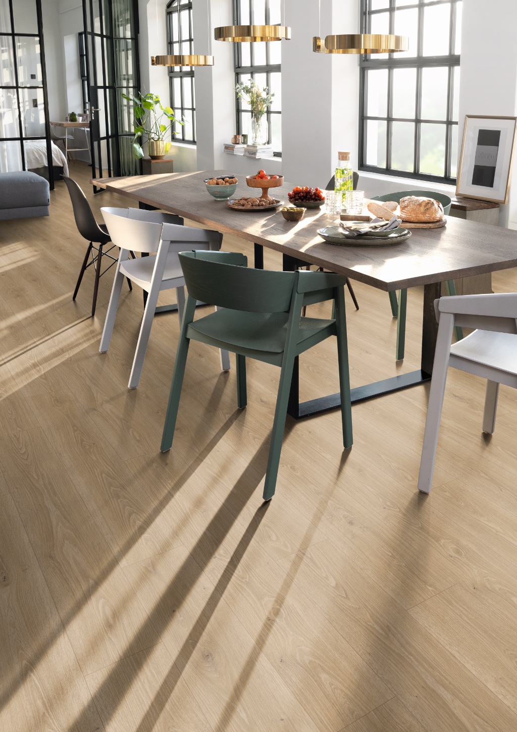 Lame de sol stratifié hydrofuge+ EGGER Natural Treviso Oak 2