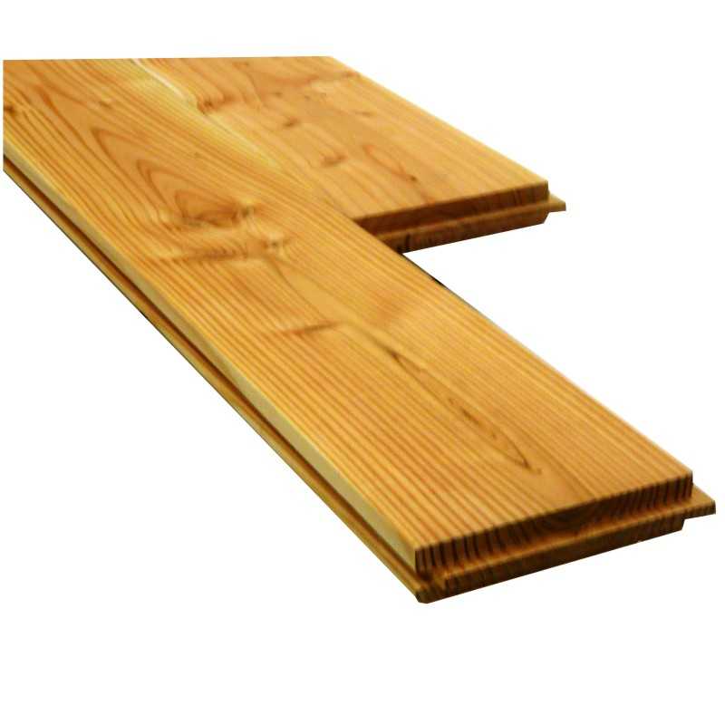 Lame de Lambris Bois Massif 13x135 Douglas Naturel Déclassé 1.95m