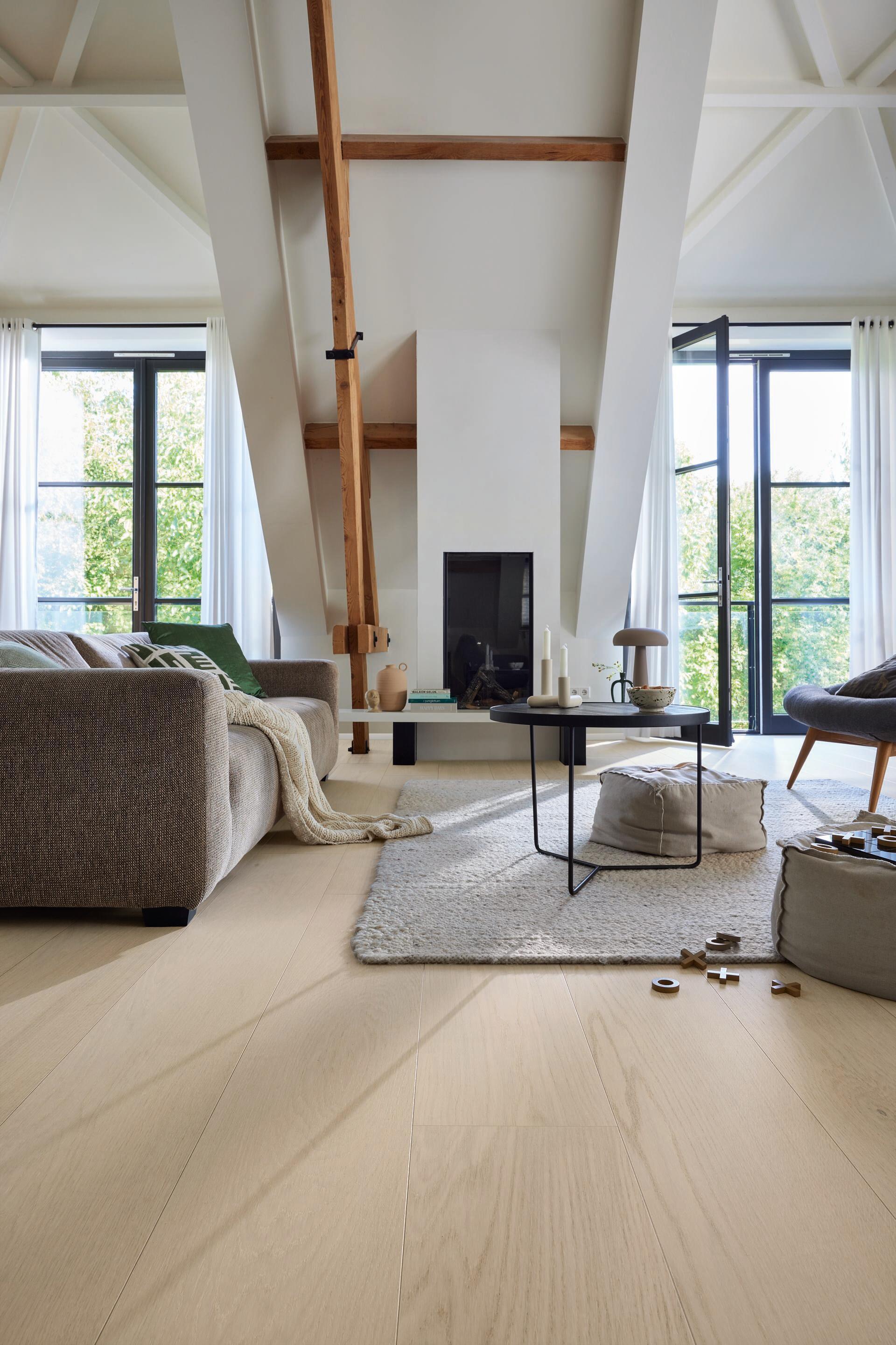 20229 — Lame de parquet contrecollé MEISTER Lindura HD 400 chêne Natural pearl white oak 3