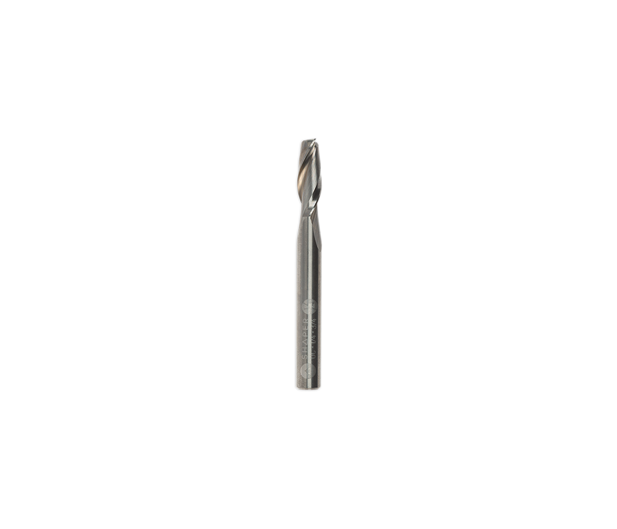 Fraise hélicoïdale 1/4 po X 3/4 po Shaper 2