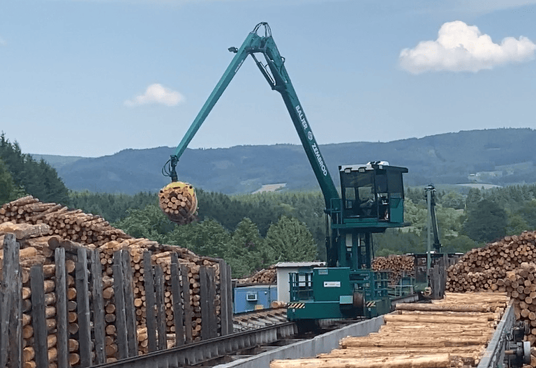 Chariot de manutention de grumes Baljer & Zembrod
