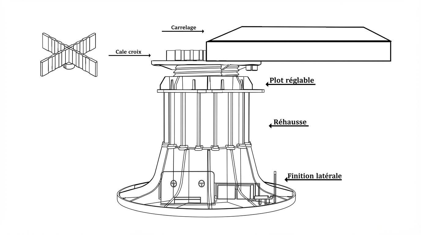 Plot réglable 60–90 m 5