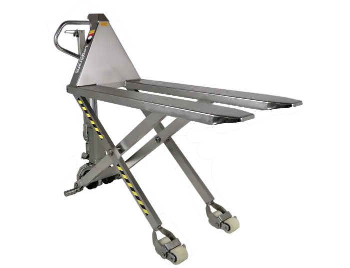 Transpalette haute levée manuel inox HLI 1004 1500 kg 3