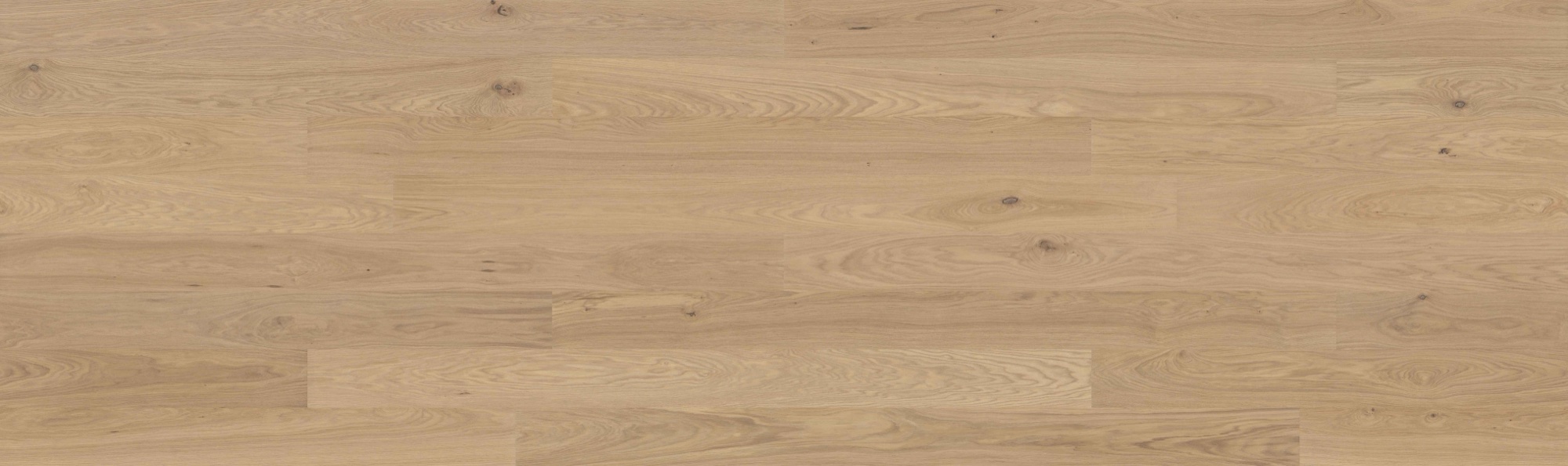 Lame de parquet hybride Bjelin Woodura Lyngby chêne Misty White