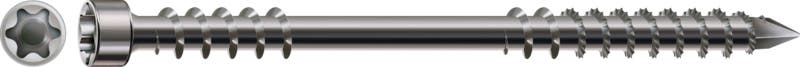 Vis pour terrasse SPAX inox A4 tête cylindrique Ø 8 mm
