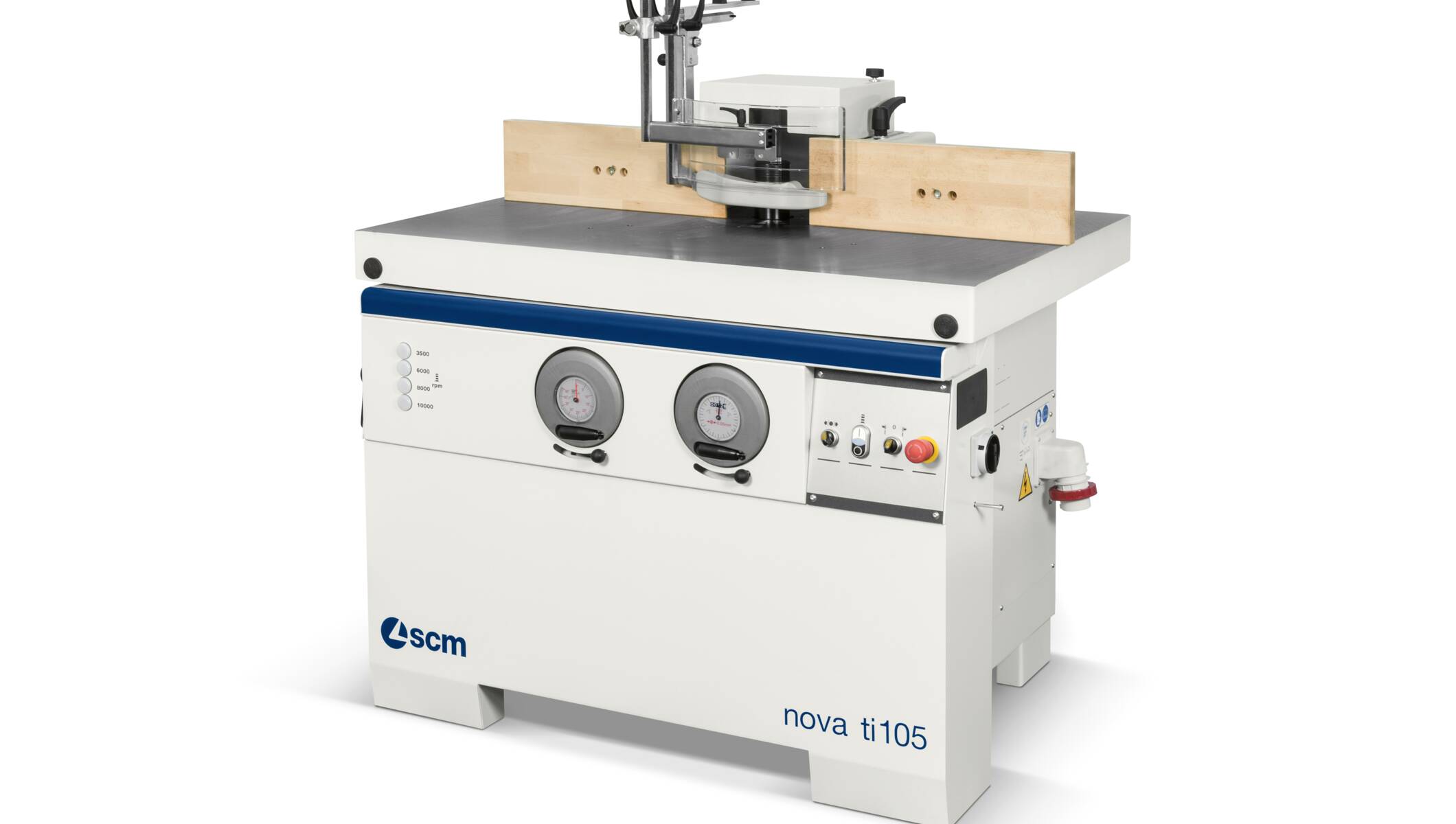 Toupie à arbre inclinable SCM nova ti 105