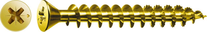 Vis universelle SPAX YELLOX tête fraisée Ø 3 mm