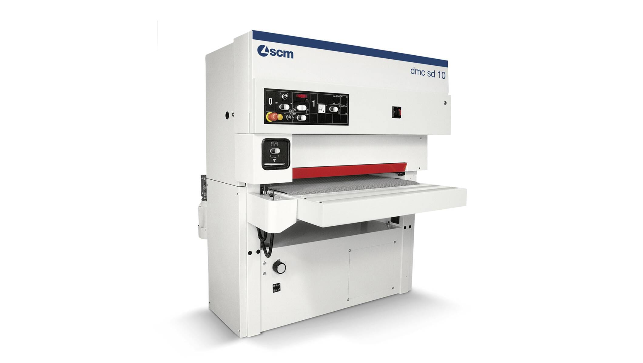 Calibreuse-ponceuse large bande SCM dmc sd 10
