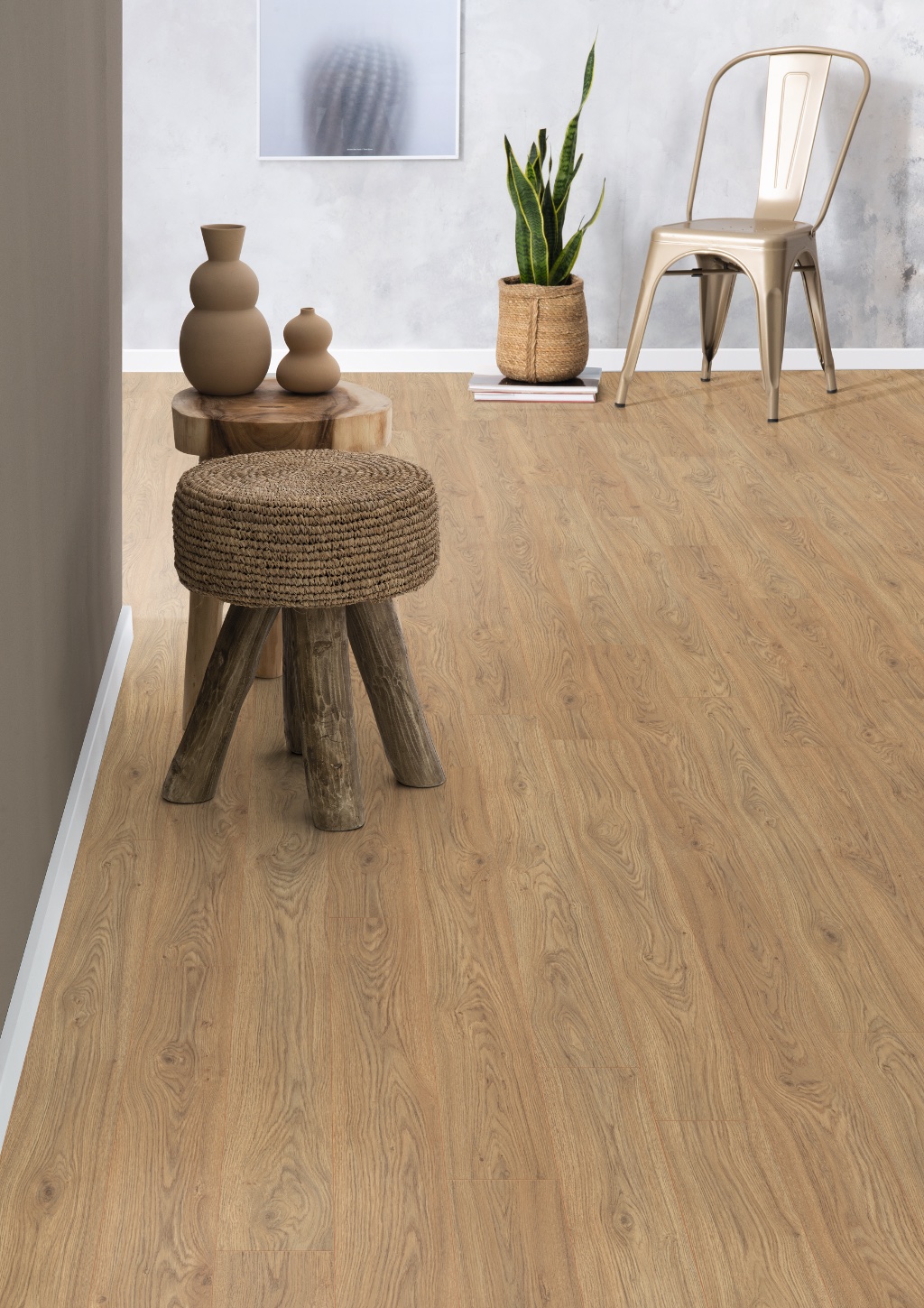 Lame de sol stratifié hydrofuge EGGER Natural Starwell Oak 2