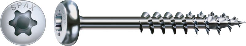 Vis universelle SPAX WIROX tête ronde Ø 5–6 mm