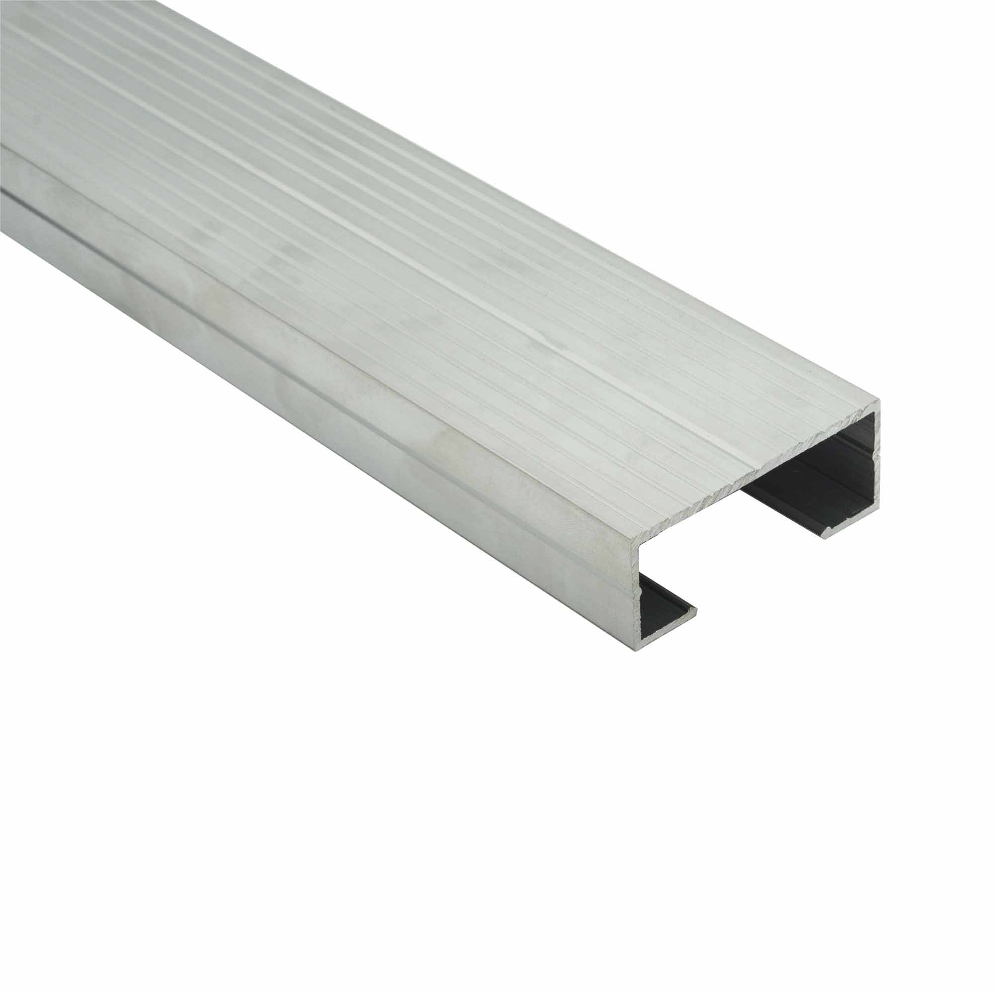 Lambourde aluminium Buzon U-BRS-WOOD-M