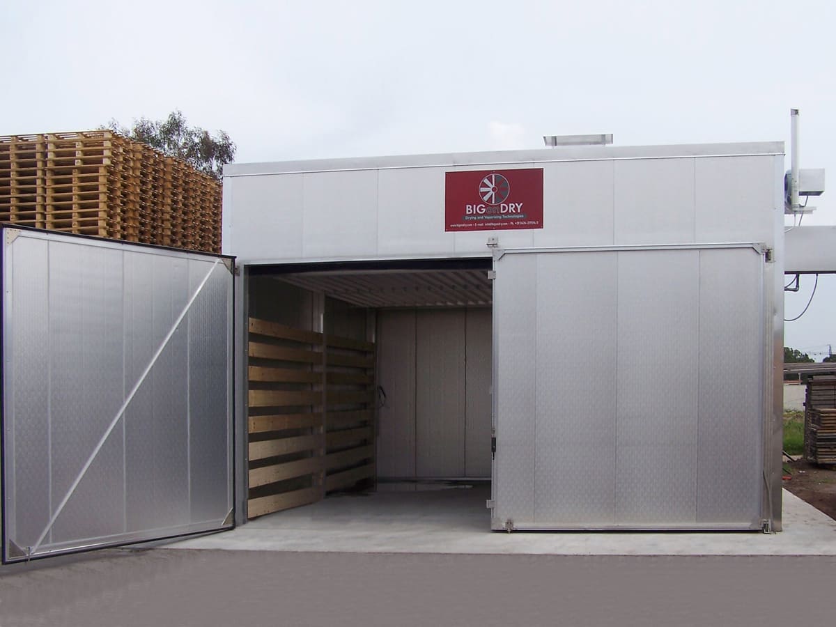 Installation de traitement thermique ISPM-15 BIGonDRY 4