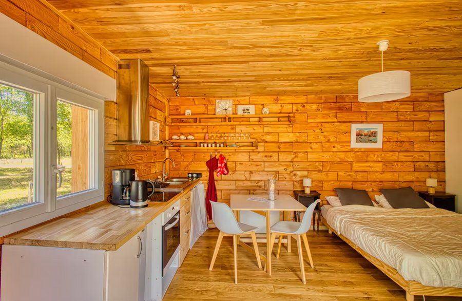 Studio en kit en bois 20m² – Éco-lieu EH!CO