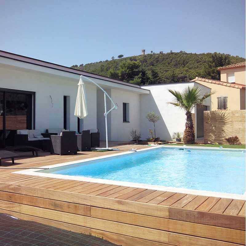 Lame de Terrasse Bois Exotique Classe 4 Cumaru KD 21x145 Lisse 1er Choix 5