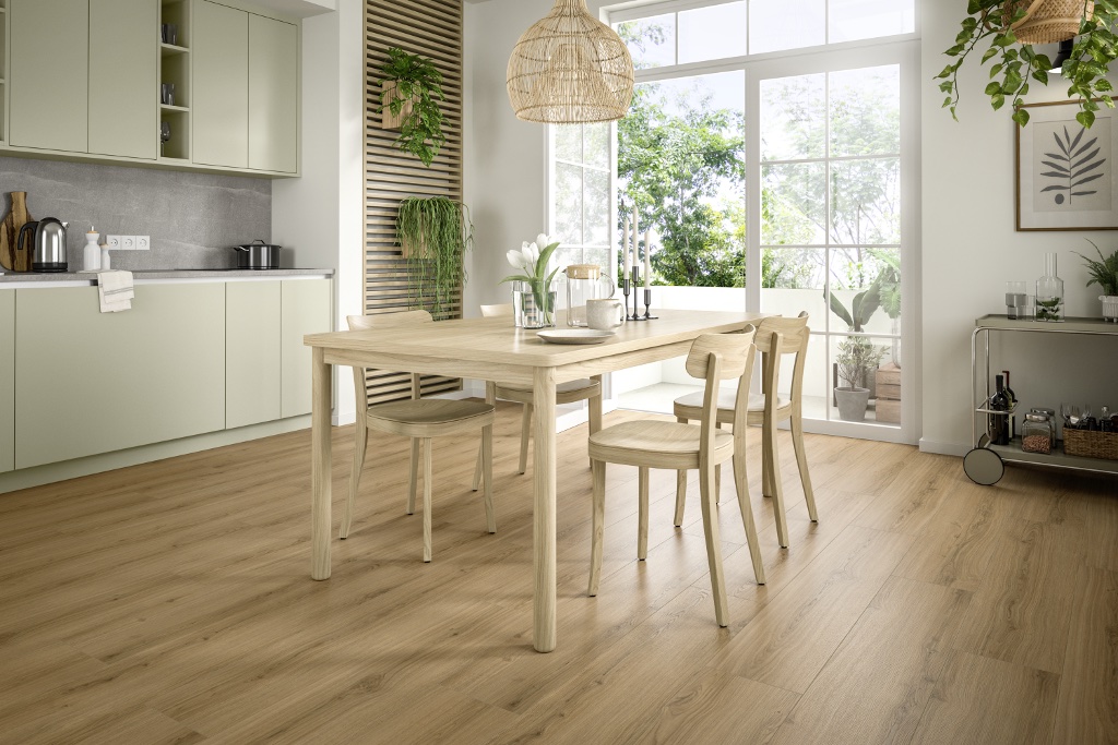 Lame de sol stratifié hydrofuge EGGER Honey Padua Oak 4