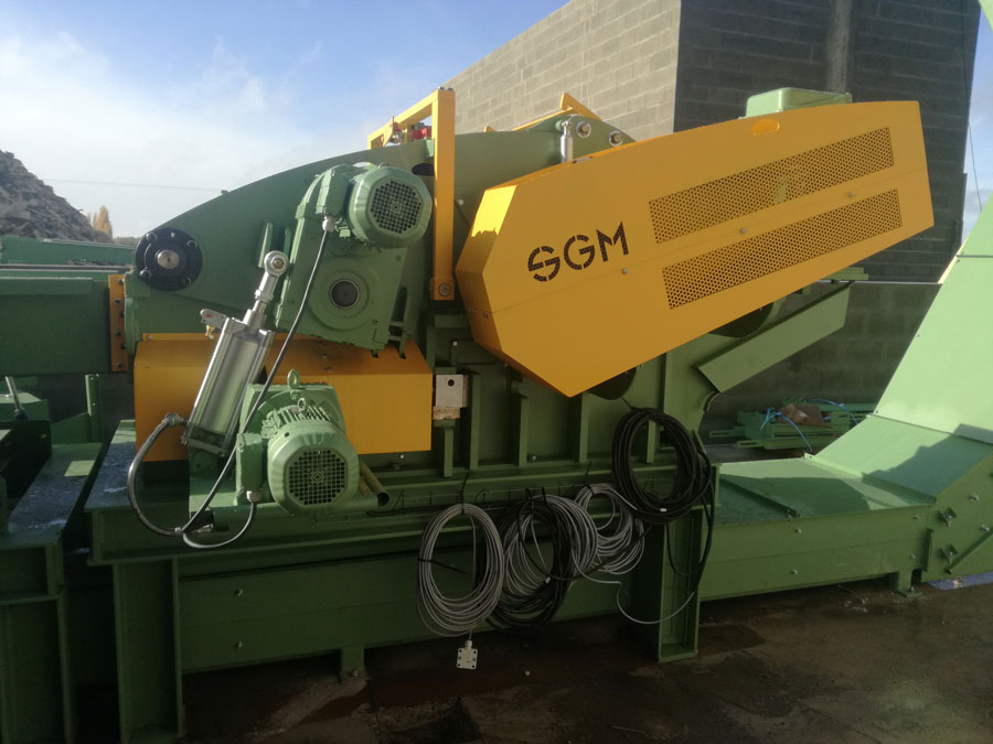 Déchiqueteuse à bois à tambour SGM 2