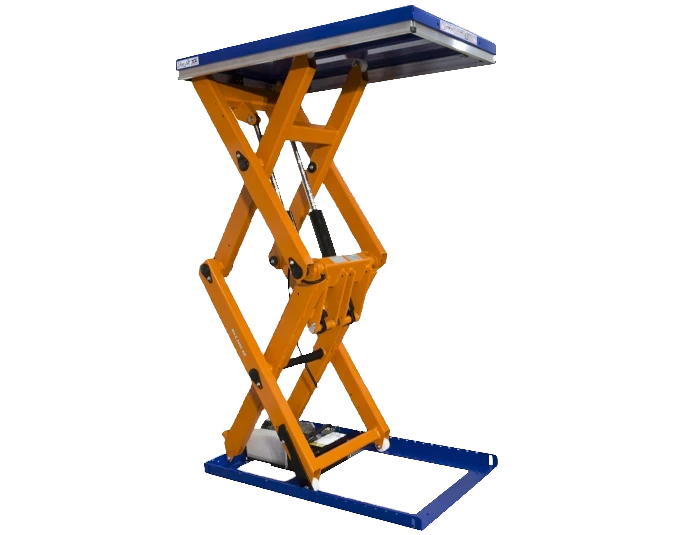 Table élévatrice double ciseaux verticaux 5 t